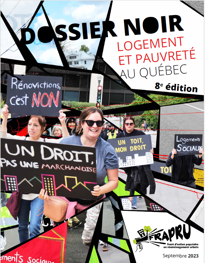DOSSIER NOIR 8E ÉDITION Comité logement VilleMarie
